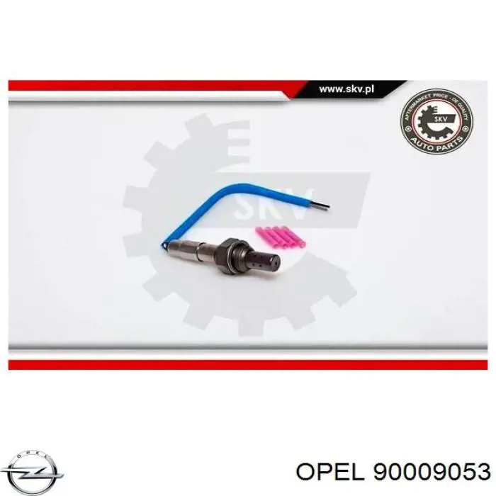 Лямбда зонд, датчик кислорода до катализатора Opel 90009053