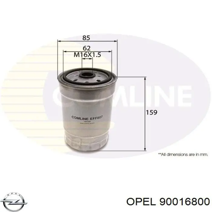 Топливный фильтр 90016800 Opel