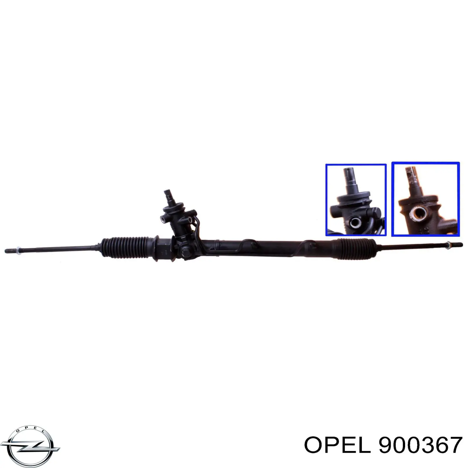 900367 Opel рулевая рейка