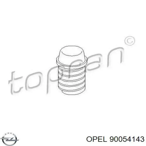 90054143 Opel буфер (отбойник капота)