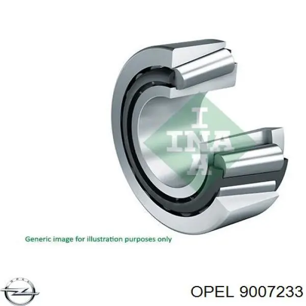 9007233 Opel rolamento da caixa de mudança