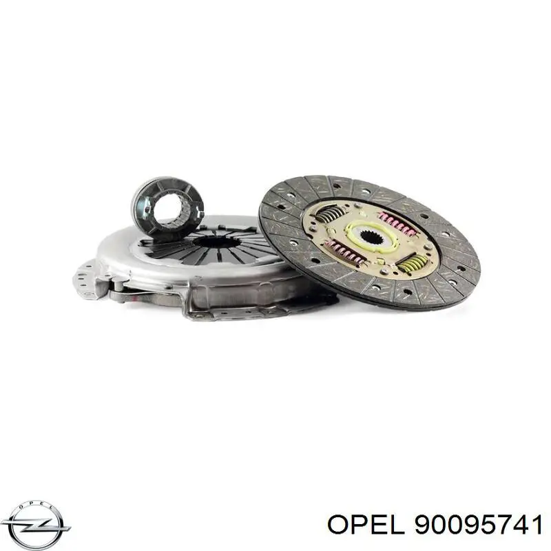 Корзина сцепления 90095741 Opel