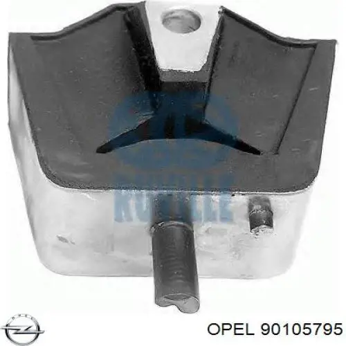 Подушка передней опоры двигателя на Opel Kadett D 