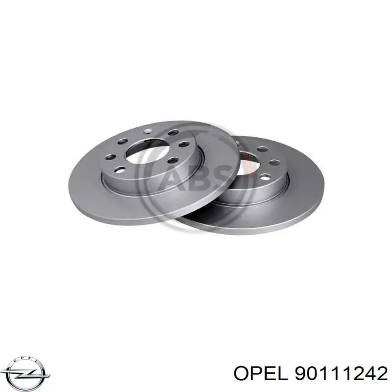 Передние тормозные диски 90111242 Opel