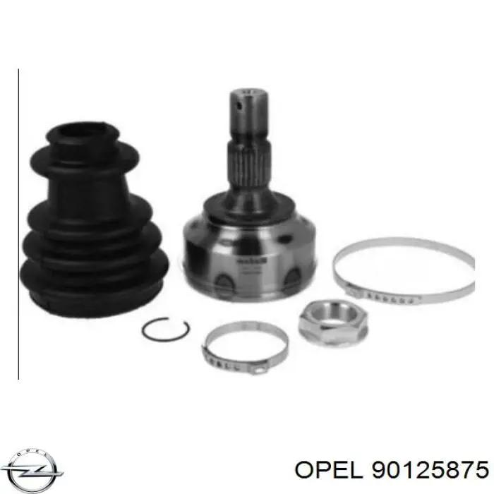 90125875 Opel Наружная граната