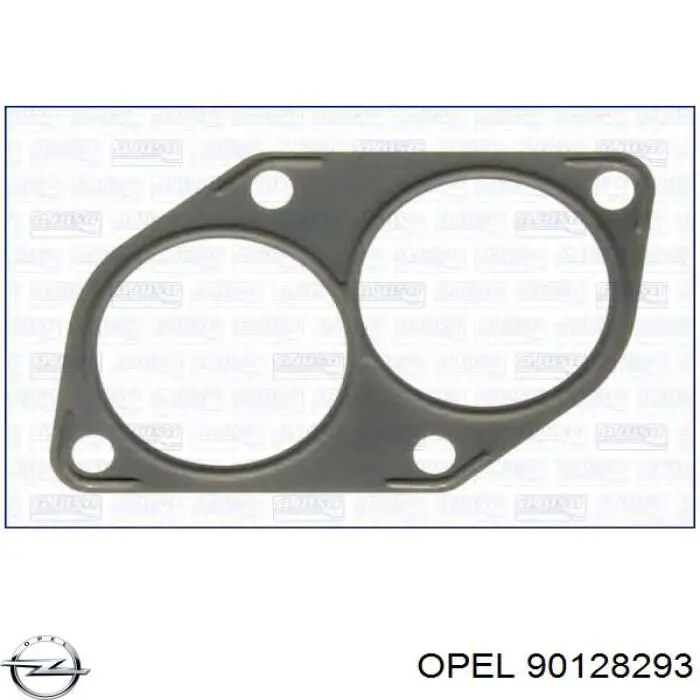 90128293 Opel прокладка приемной трубы глушителя