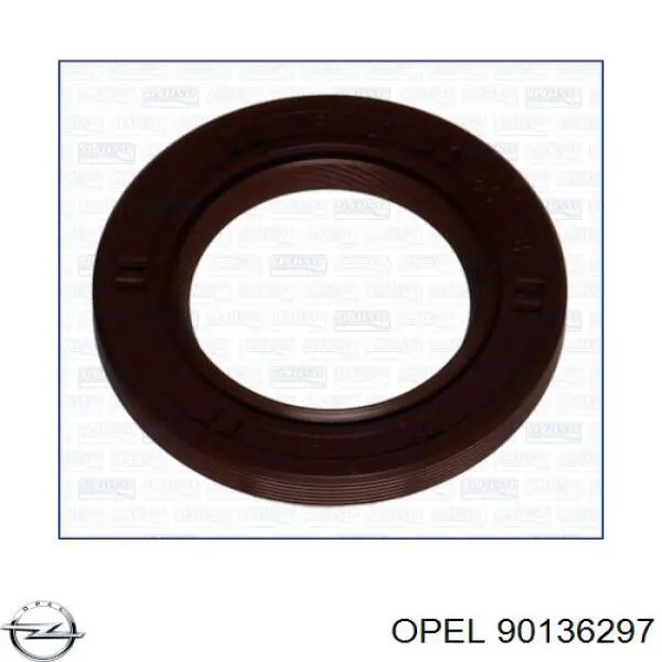 90136297 Opel Сальник коленвала двигателя, передний