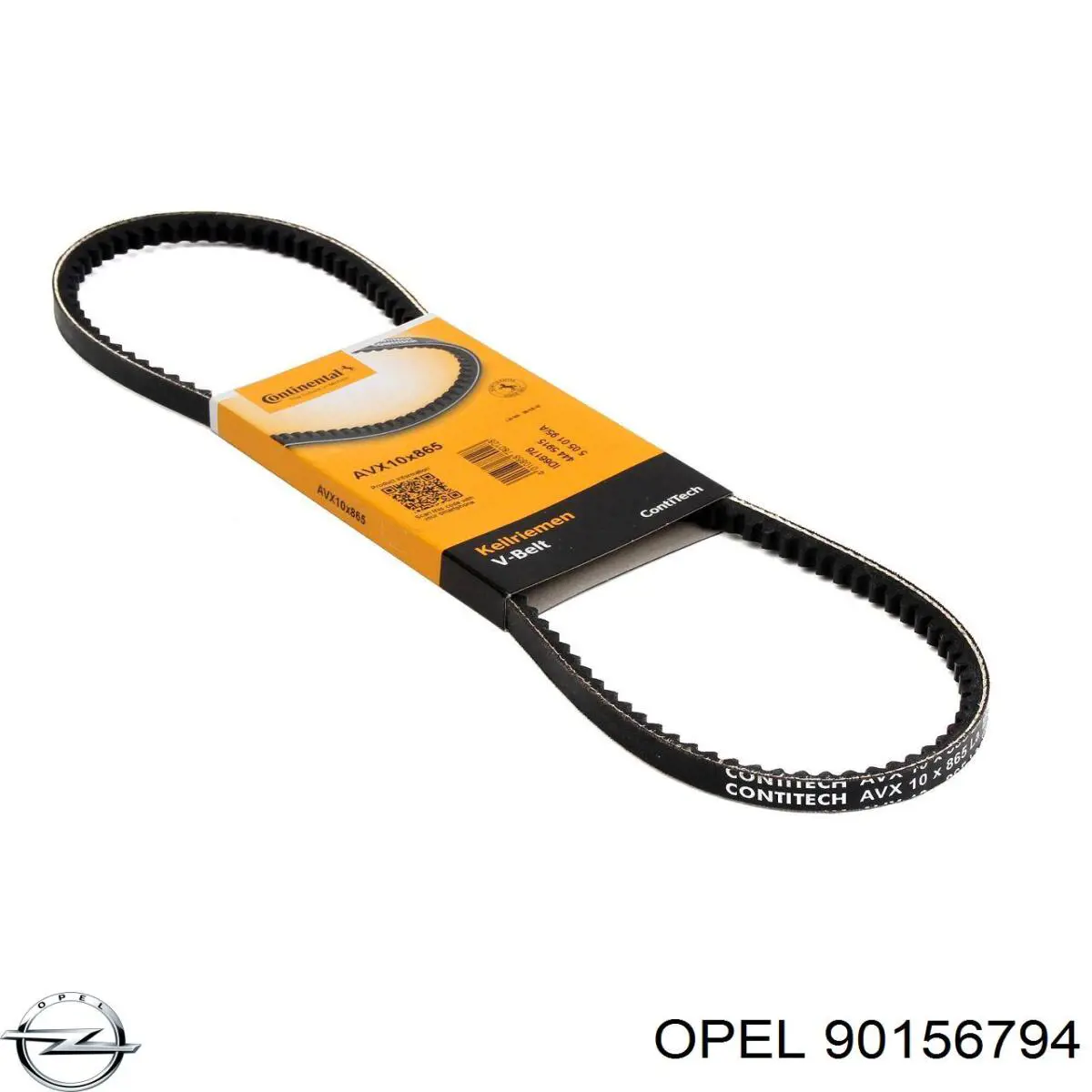 90156794 Opel Поликлиновый ремень