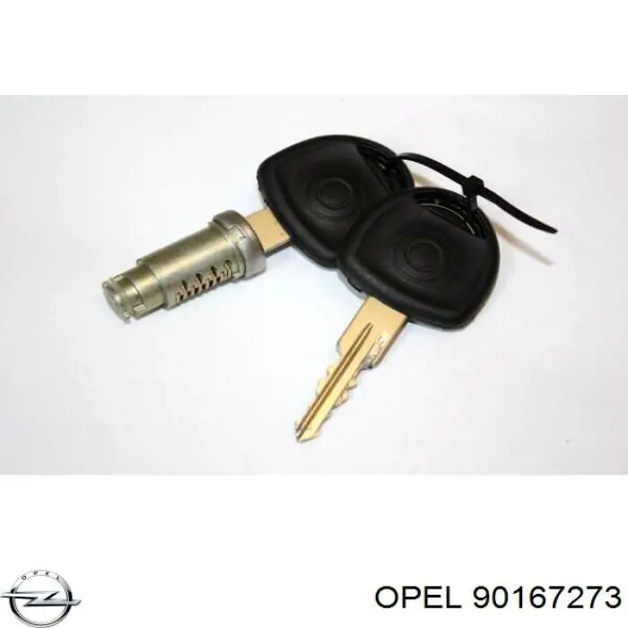 90167273 Opel личинка замка двери передней левой