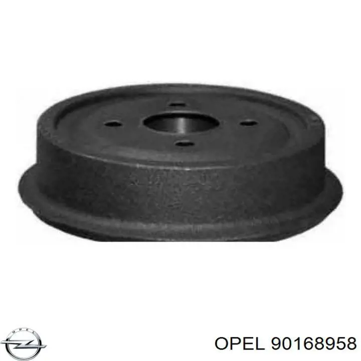 Барабан тормозной задний Opel 90168958 цена, от 19.83 USD