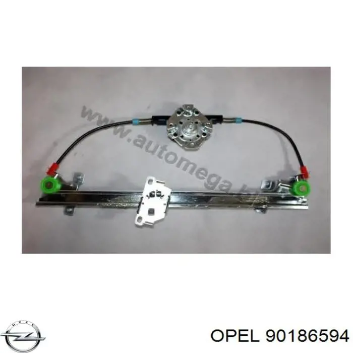90186594 Opel механизм стеклоподъемника двери передней правой