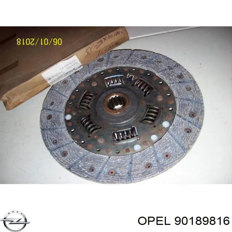 Купить 90189816 Opel Диск сцепления