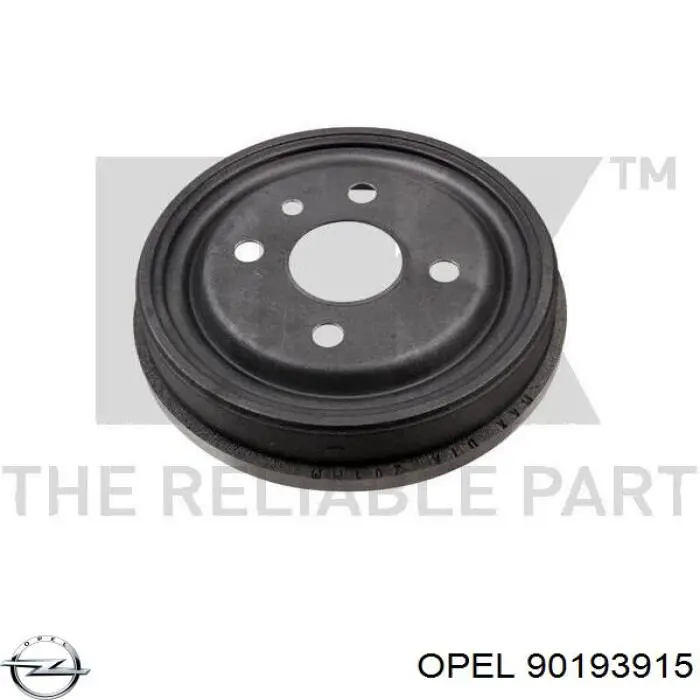 Купить 90193915 Opel Тормозной барабан