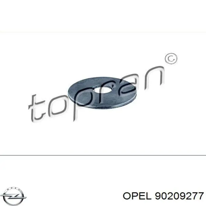 90209277 Opel bucha de suporte dianteiro de estabilizador