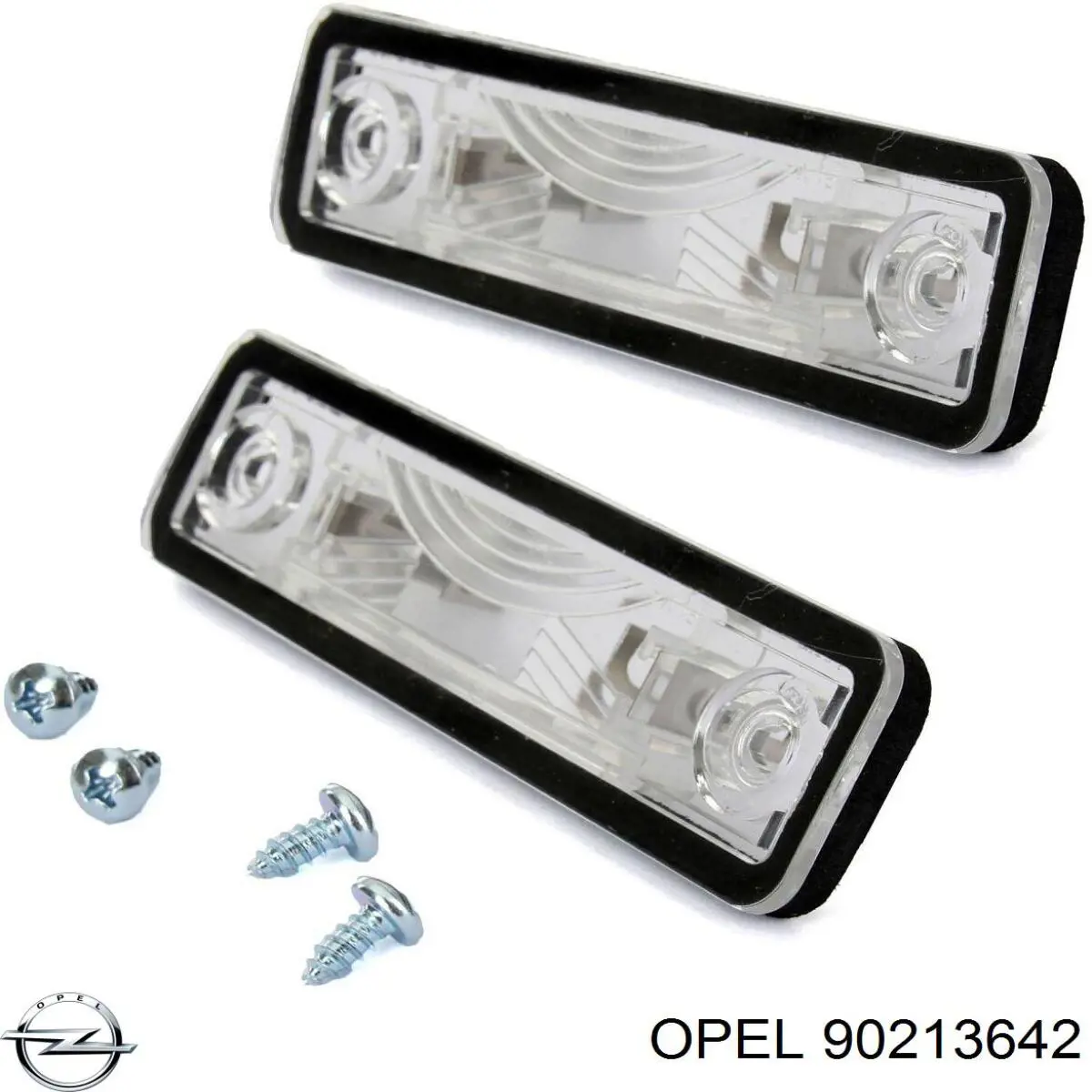 Фонарь подсветки заднего номера Opel 90213642 цена, от 8.87 USD