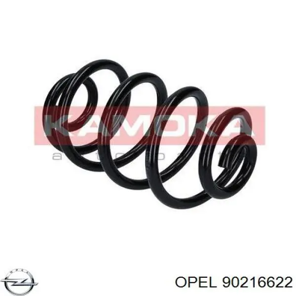 Задняя пружина 90216622 Opel