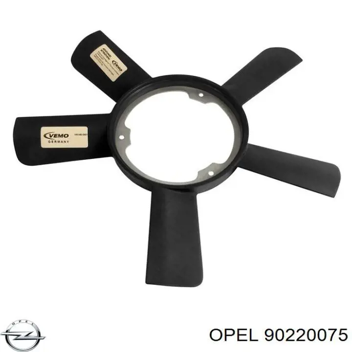 1340104 Opel ventilador (roda de aletas do radiador de esfriamento)