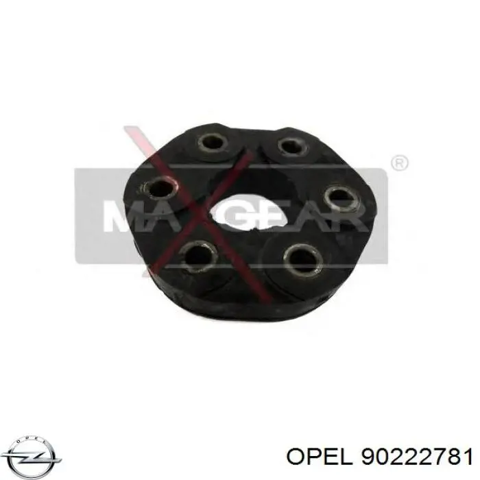 Муфта кардана эластичная передняя/задняя Opel 90222781 цена, от 43.54 USD