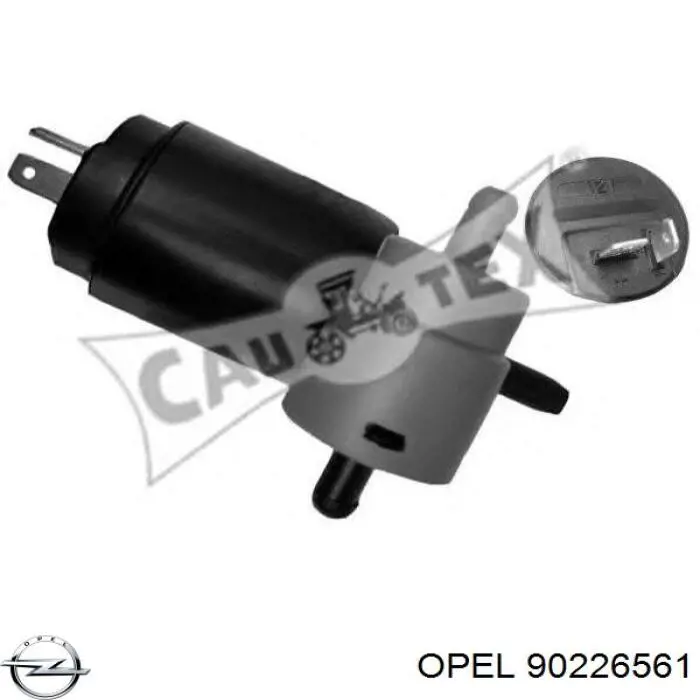 Купить 90226561 Opel Насос-мотор омывателя стекла, перед/зад