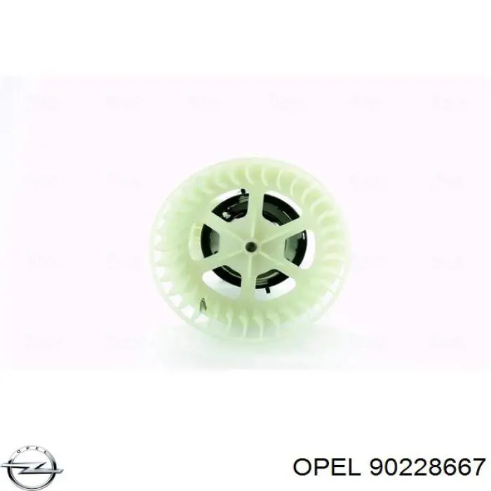 90228667 Opel Электромотор печки