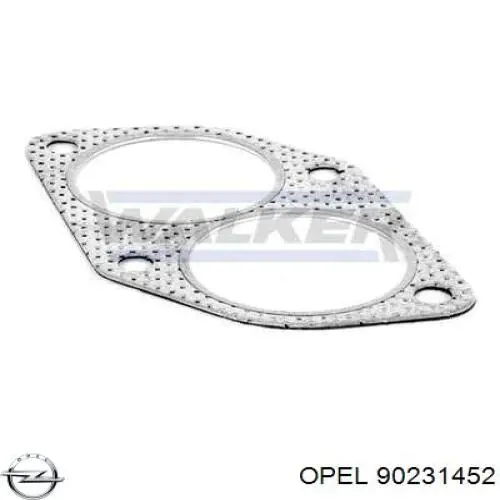 Прокладка глушителя 90231452 Opel