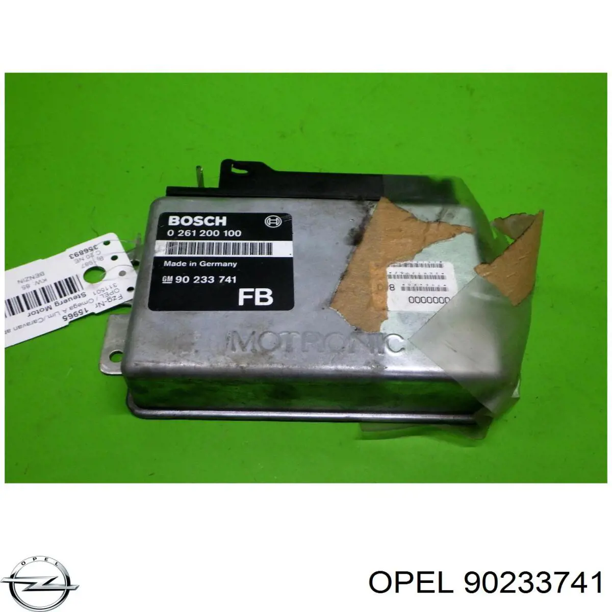 90233741 Opel модуль управления (эбу двигателем)