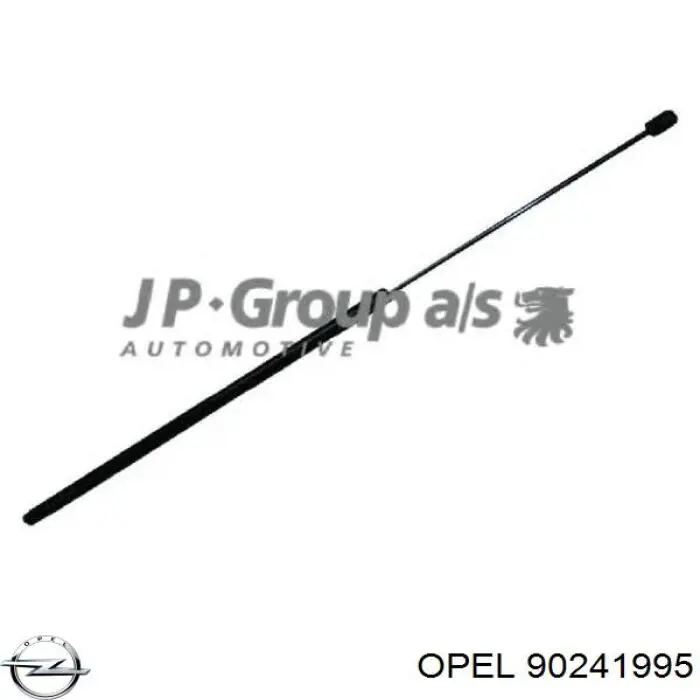 90241995 Opel Амортизатор крышки багажника