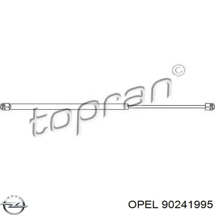 Купить 90241995 Opel Амортизатор двери багажника