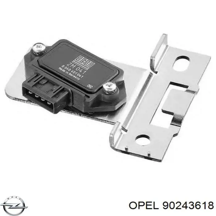 Модуль зажигания (коммутатор) Opel 90243618
