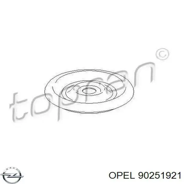 Опора амортизатора переднего 90251921 Opel