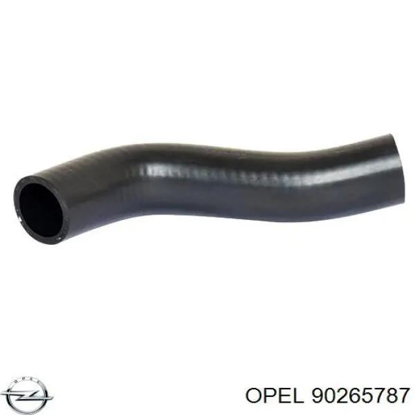 90265787 Opel шланг (патрубок радиатора охлаждения верхний)