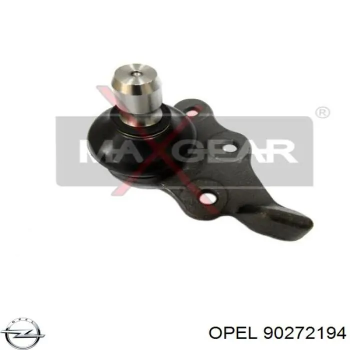 Нижняя левая шаровая опора 90272194 Opel