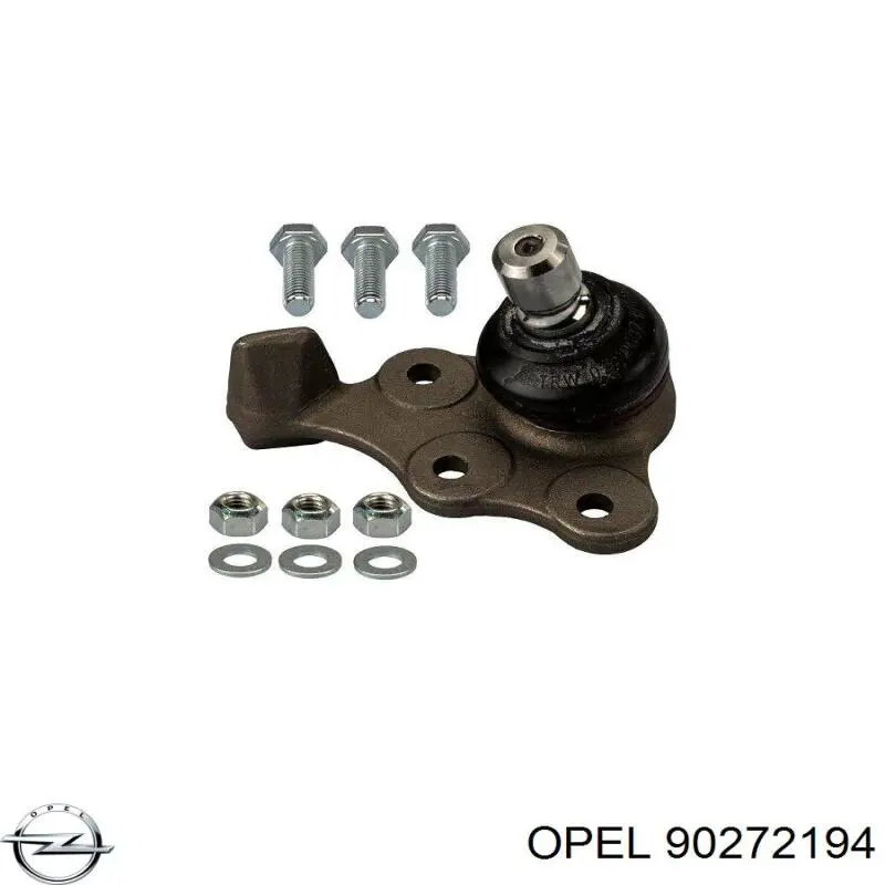 Купить 90272194 Opel Шаровая опора, нижняя, левая