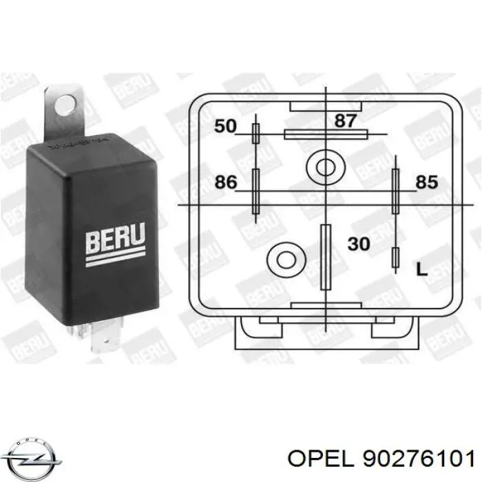 Реле управления Opel 90276101 цена, от 32.57 USD