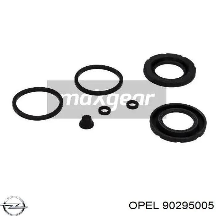 90295005 Opel kit de reparação de suporte do freio traseiro