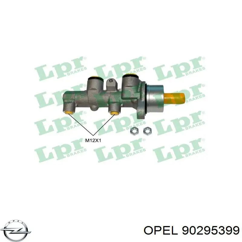 558128 Opel Цилиндр тормозной, главный
