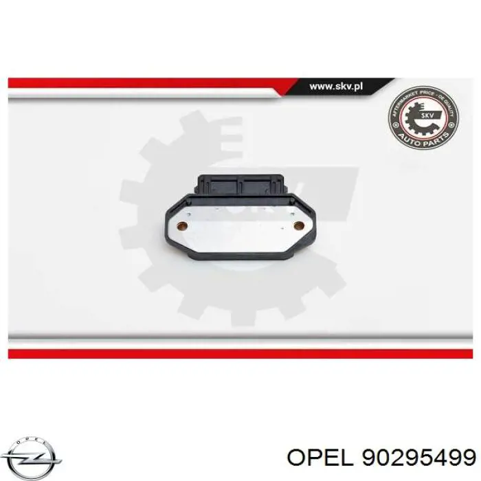 Модуль зажигания (коммутатор) Opel 90295499