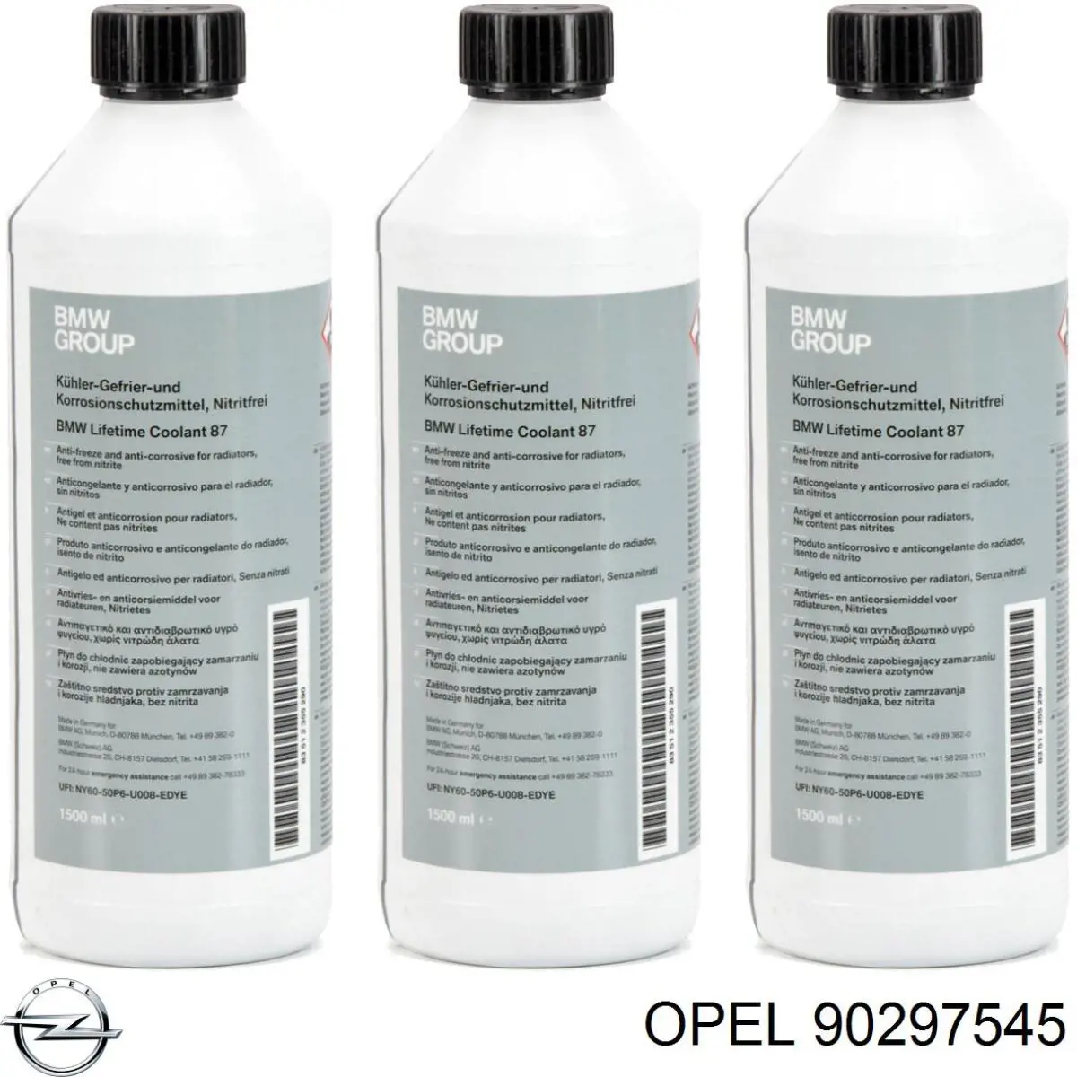 Антифриз концентрат Opel 90297545 цена, от 9.57 USD