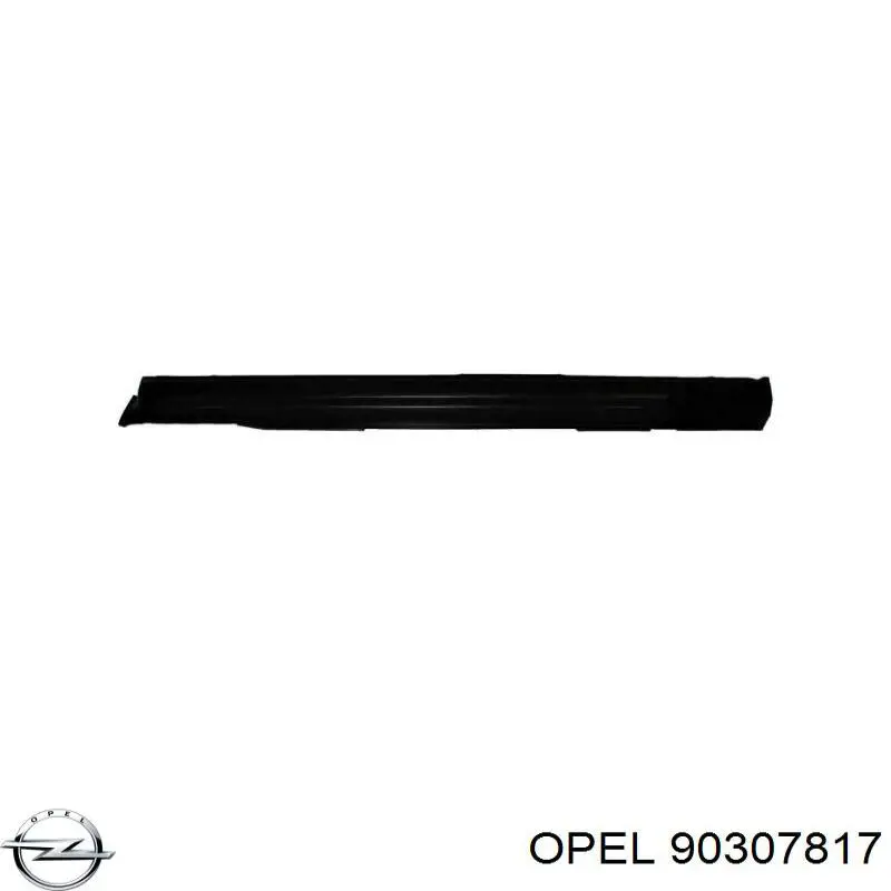 90307817 Opel Порог наружний правый
