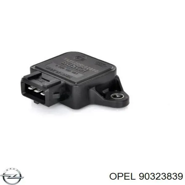 Датчик положения дроссельной заслонки (потенциометр) Opel 90323839