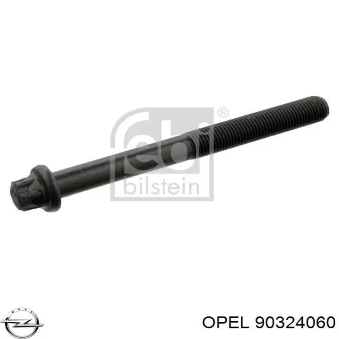 90324060 Opel Болт крепления головки блока цилиндров