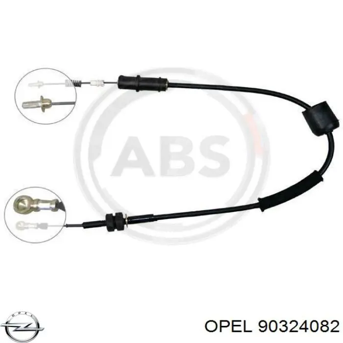 90324082 Opel Трос акселератора