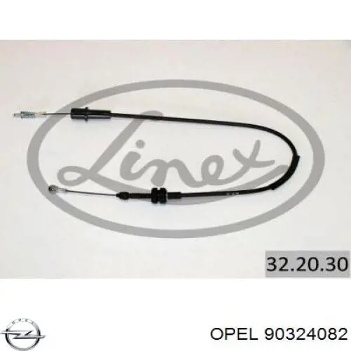Тяга газа Opel 90324082 цена, от 13.18 USD