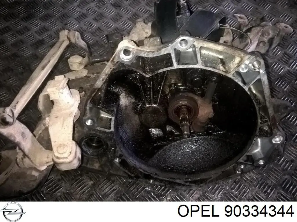 90334344 Opel кпп в сборе (механическая коробка передач)
