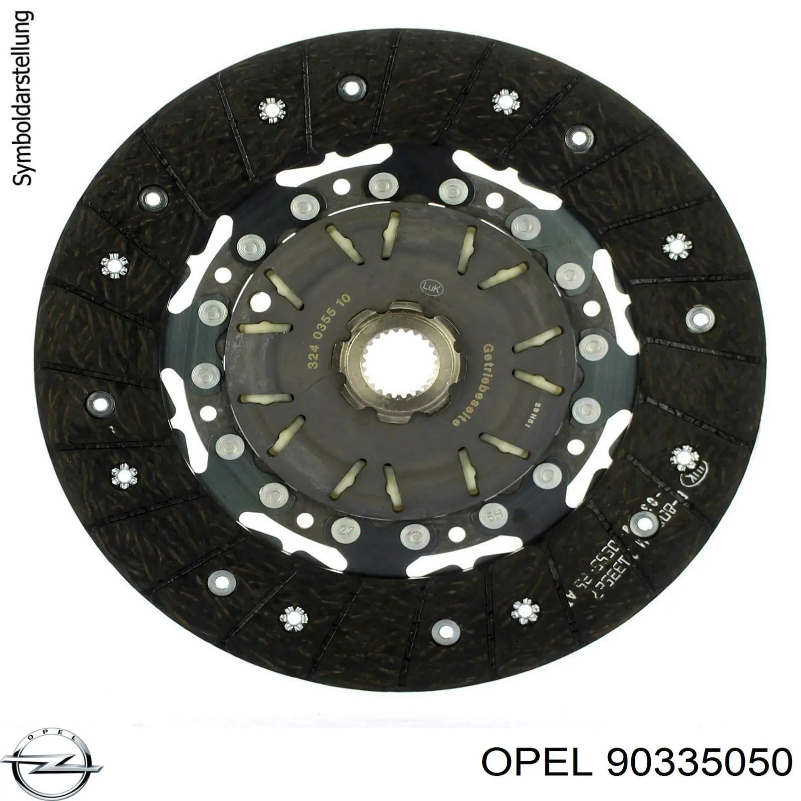 Лепестковая корзина сцепления Opel 90335050 цена, от 15.20 USD