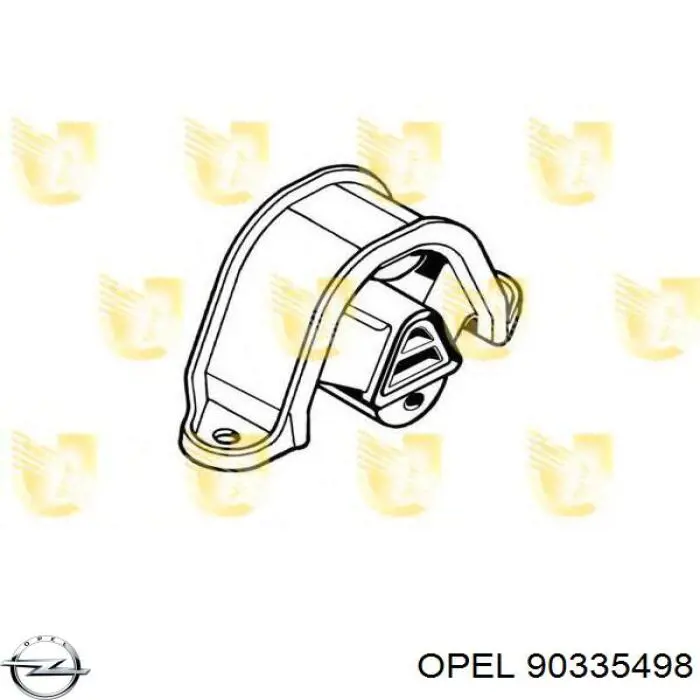 90335498 Opel Правая подушка двигателя