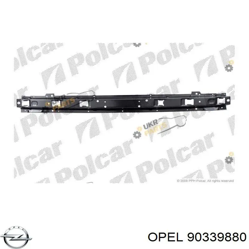 Усилитель переднего бампера 90339880 Opel
