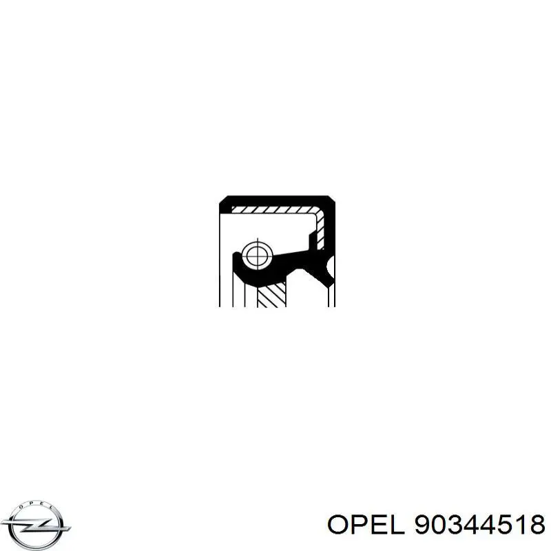 Прокладка передней крышки АКПП/МКПП на Opel Kadett D 