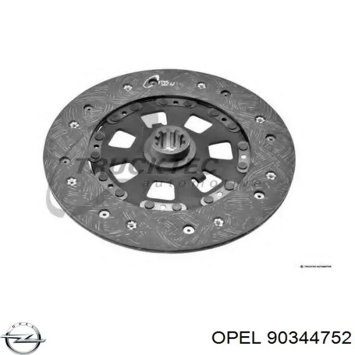 Лепестковая корзина сцепления Opel 90344752 цена, от 64.30 USD
