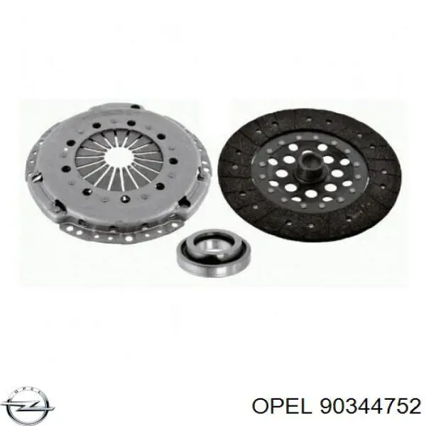 Корзина сцепления 90344752 Opel